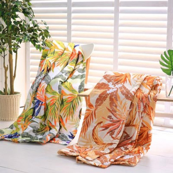 Cozy inn  單人  天堂-綠-300織精梳棉-涼被 100%精梳棉,涼被,精梳棉涼被,天堂-綠,單人