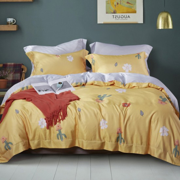 LAMINA  加大 熱浪 天絲四件式兩用被套床包組 萊爾賽天絲,兩用被套床包組,台灣製造,加大