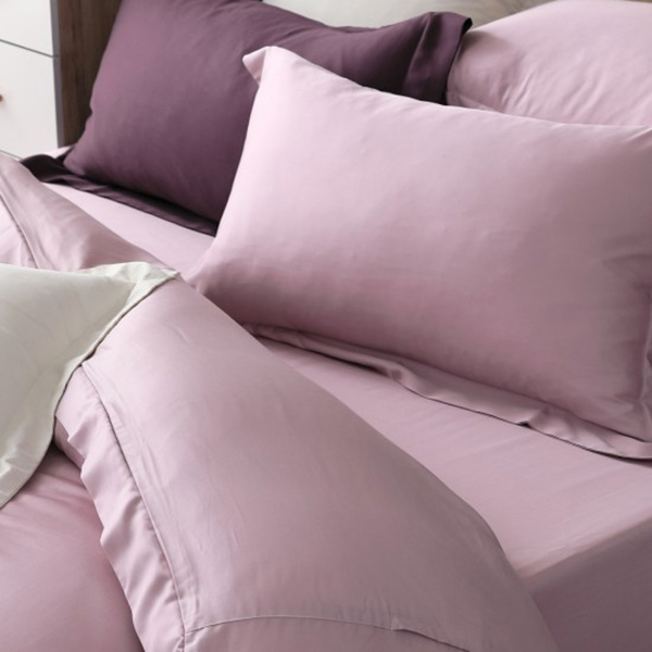 Cozy inn  加大  薰衣粉紫 300織萊賽爾天絲兩用被套床包組 薰衣粉紫,100%萊爾賽天絲,兩用被床包組,台灣精緻,雙人,專櫃私花