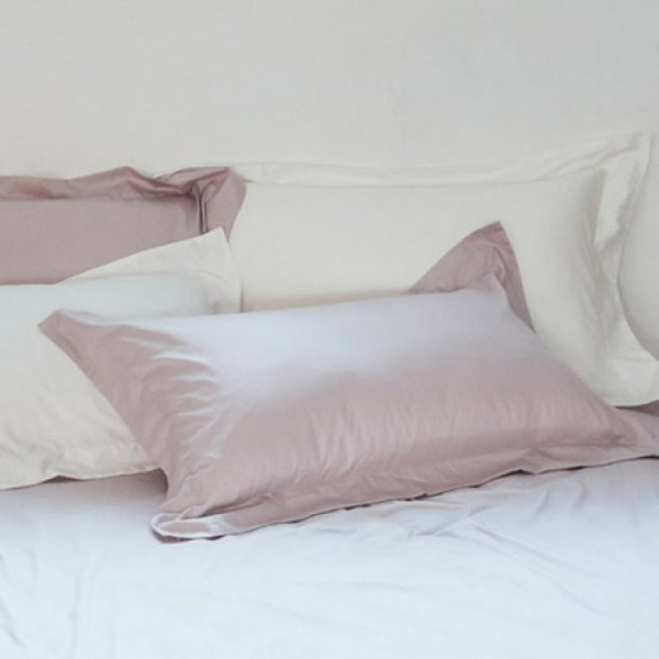 LAMINA  純色-灰芋紫 100%精梳棉枕頭套-2入 灰芋紫枕頭套,精梳棉枕頭套,純色枕頭套,100％精梳棉枕頭套