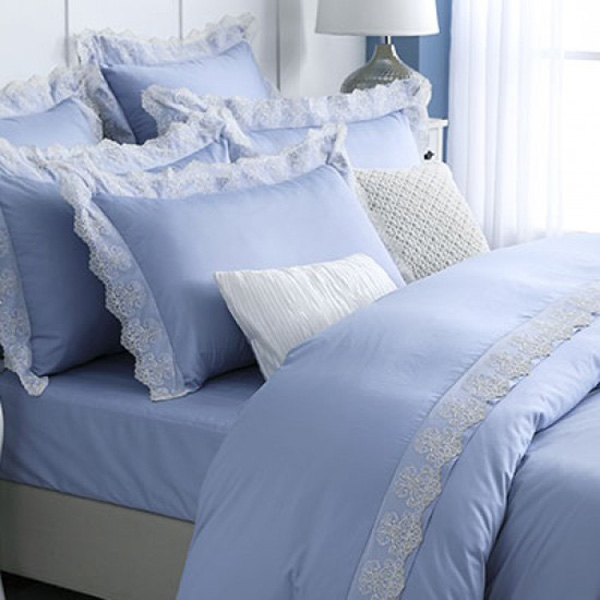 Cozy inn 加大 特蒂絲 300織精梳棉薄被套床包組 100%精梳棉,薄被套,被套床包組,精梳棉床包組,特蒂絲,加大