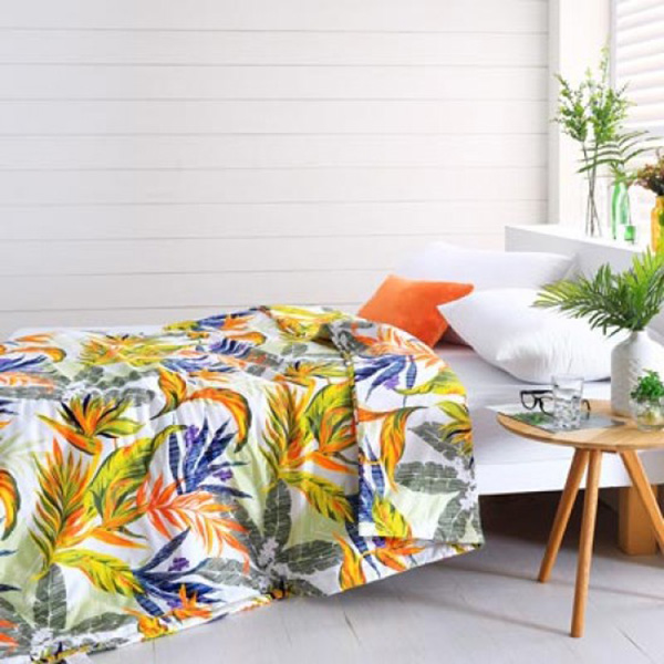 Cozy inn  雙人 天堂-綠-300織精梳棉-涼被 100%精梳棉,涼被,精梳棉涼被,天堂-綠,雙人