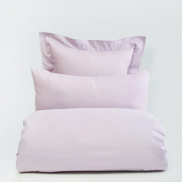 Cozy inn  簡單純色-丁香紫-200織精梳棉枕頭套-2入 100%精梳棉,精梳棉枕頭套,枕套