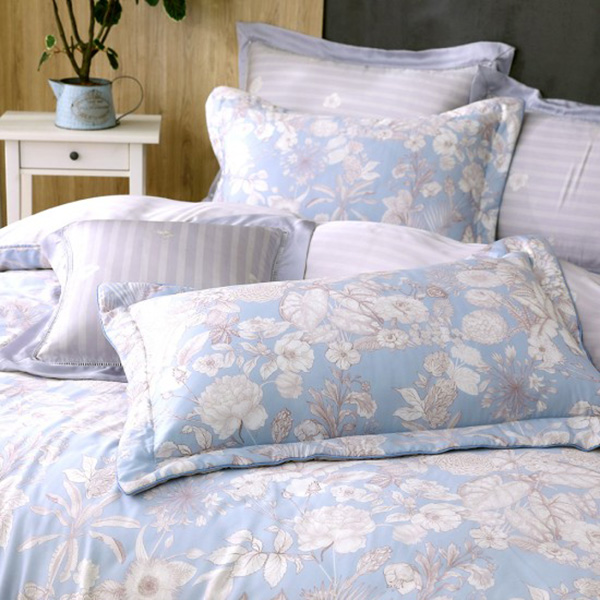 Cozy inn  加大  妮菲塔莉 300織萊賽爾天絲兩用被套床包組 妮菲塔莉,100%萊爾賽天絲,兩用被床包組,台灣精緻,加大,專櫃私花