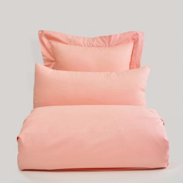 Cozy inn  加大  簡單簡單純色-莓粉-200織精梳棉薄被套 100%精梳棉,薄被套,精梳棉薄被套 ,莓粉,加大