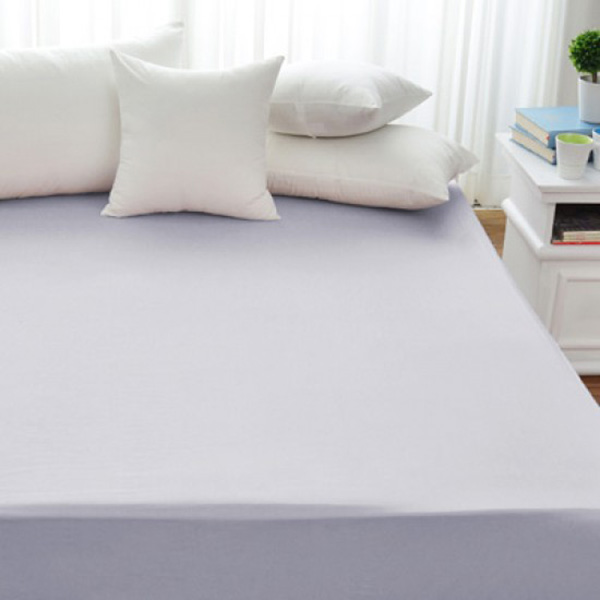 Cozy inn  雙人 極致純色-時尚紫-300織精梳棉床包 100%精梳棉,床包,精梳棉床包,淺灰,雙人