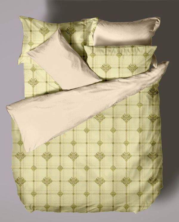 LAMINA 蘇格蘭(米) 雙人 100%純棉床包枕套三件組 