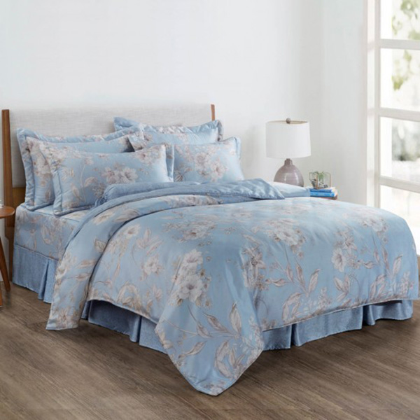 LAMINA  雙人 山嵐花境 100%萊賽爾天絲兩用被套床包組 山嵐花境,100%萊爾賽天絲,兩用被套床包組,台灣製造,加大