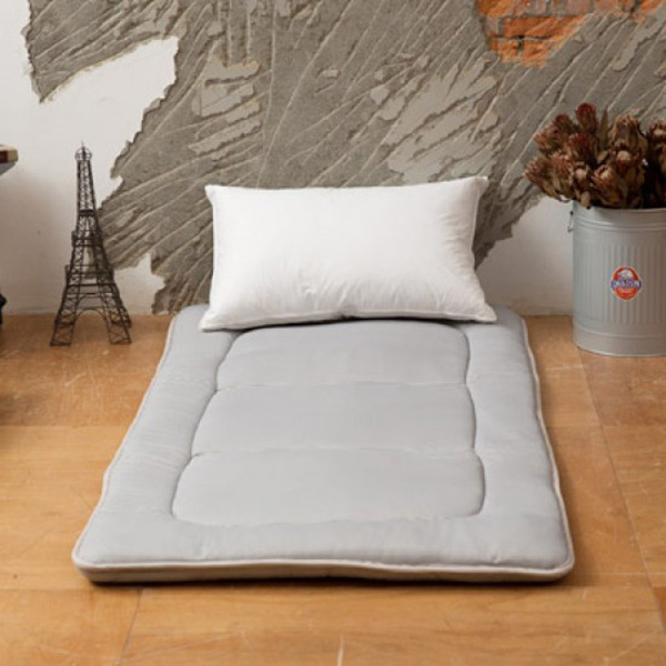 LAMINA 極簡灰條日式床墊5cm-單人 日式床墊,台灣製床墊,三折床墊