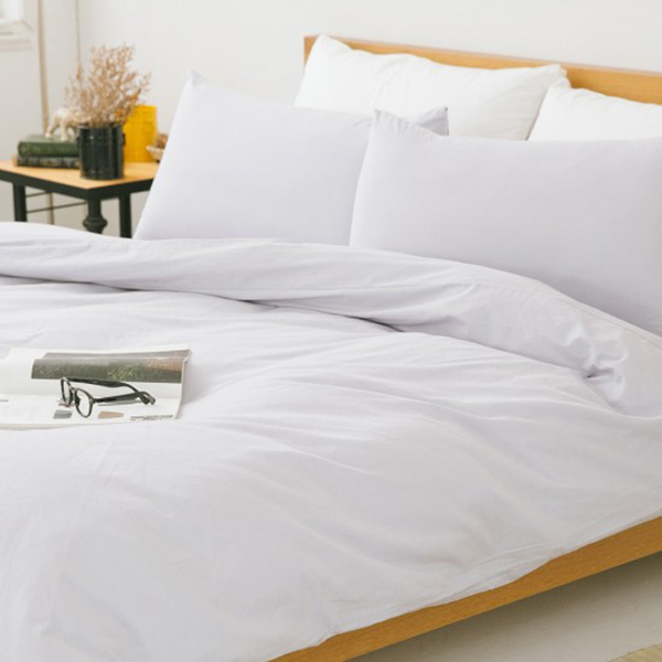 LAMINA  單人  純色-雲灰-100%純棉二件式枕套床包組 純棉,枕套床包組,純棉枕套床包組,純色-雲灰,單人