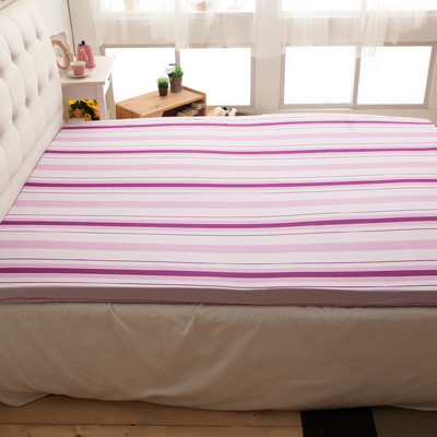 LAMINA品味條紋平面8cm記憶床墊紫-單人 床墊.記憶床墊.MIT台灣製造