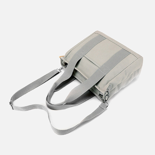 Big環保帆布包│升級大款│提背兩用-卡其色 日常帆布包,側背環保包,多功能隔層,輕鬆整理物品,時尚伴侶,實用舒適,輕便旅行包,簡約生活配件,帆布包,買一送一