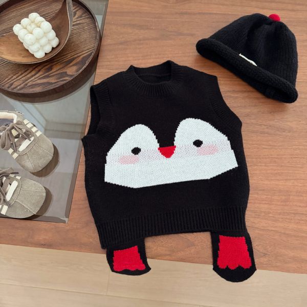 小企鵝萌萌針織背心 