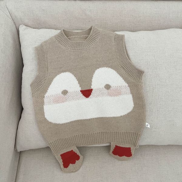 小企鵝萌萌針織背心 