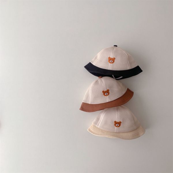 小小熊透氣遮陽帽 
