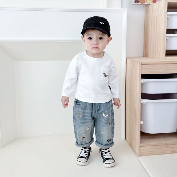 俏皮小狗狗印花LOOK 