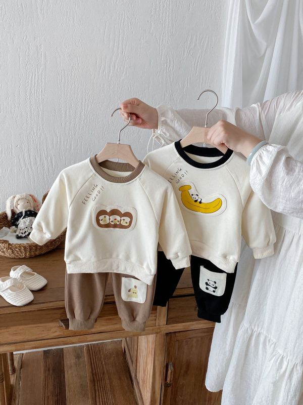 小熊吐司+香蕉熊貓套裝 