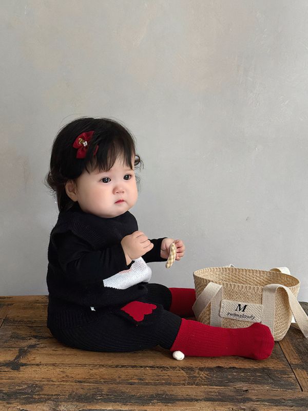 小企鵝萌萌針織背心 