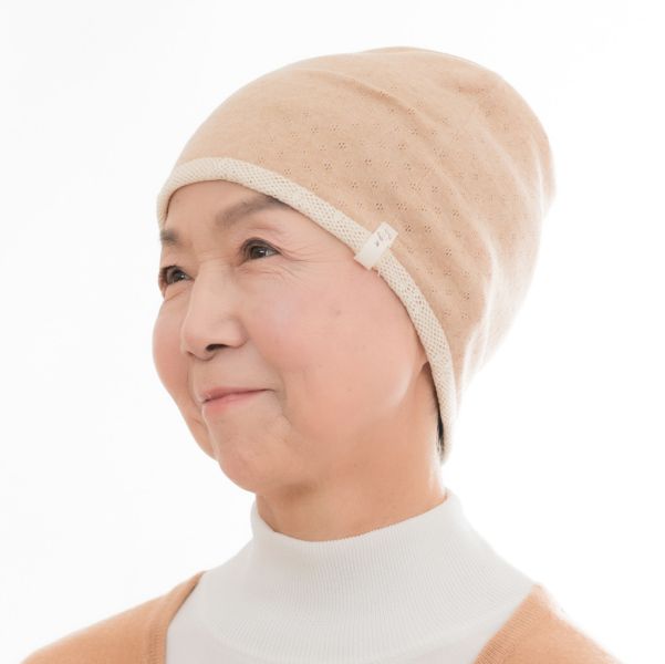 日本製 100%有機棉針織帽｜NOC認證 親膚舒適 適合敏感肌 化療帽,醫療帽,掉髮期,化療,有機棉,100%有機棉帽子