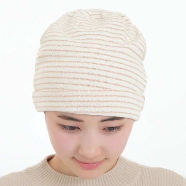 日本製 100%有機棉針織帽｜NOC認證 親膚舒適 適合敏感肌 化療帽,醫療帽,掉髮期,化療,敏感肌,100%有機棉帽子,日本製針織帽推薦