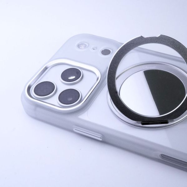 【Mira Winks】YOI系列 Apple iPhone 17 Pro 旋轉磁吸支架+鏡面保護殼(無蓋版) iphone17Pro,mira winks,iphone17Pro鏡面手機殼,iphone17Pro鏡子手機殼,iphone17Pro旋轉支架鏡子,iphone17Pro旋轉支架手機殼,iphone17Pro防摔殼,iphone17Pro不變黃手機殼,化妝鏡,casetify,UAG,devilcase,保護殼,moxbii