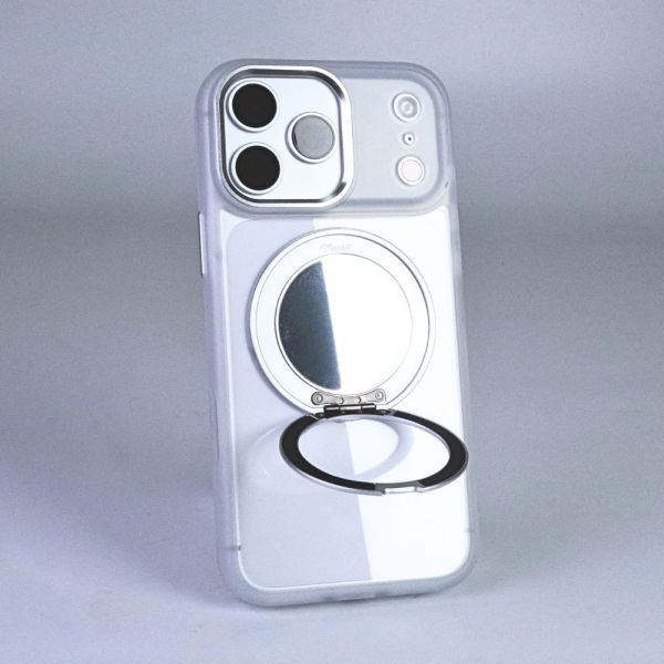 【Mira Winks】YOI系列 Apple iPhone 17 Pro Max 旋轉磁吸支架+鏡面保護殼(無蓋版) iphone17Pro max,mira winks,iphone17Pro max鏡面手機殼,iphone17Pro max鏡子手機殼,iphone17Pro max旋轉支架鏡子,iphone17Pro max旋轉支架手機殼,iphone17Pro max防摔殼,iphone17Pro max不變黃手機殼,化妝鏡,casetify,UAG,devilcase,保護殼,moxbii