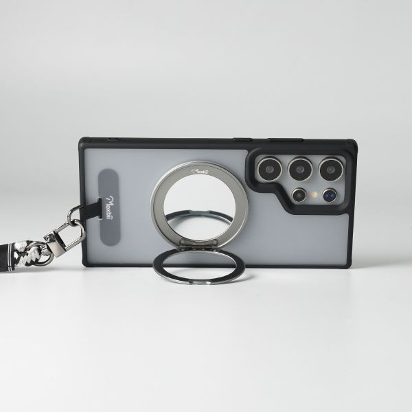 【Mira Winks】MATTO系列 vivo X200 Pro 旋轉磁吸支架+掛片 鏡面版保護殼 vivo X200 Pro,霧面保護殼,旋轉支架手機殼,鏡面手機殼,支點手機殼,掛繩手機殼,手機掛片,磁吸殼,支架保護殼,三星保護殼,Samsung保護殼,小米保護殼,oppo保護殼,google保護殼,vivo保護殼,asus保護殼,realme保護殼,防摔殼,透明殼,犀牛盾,UAG,圖拉斯,Devilcase,casetify