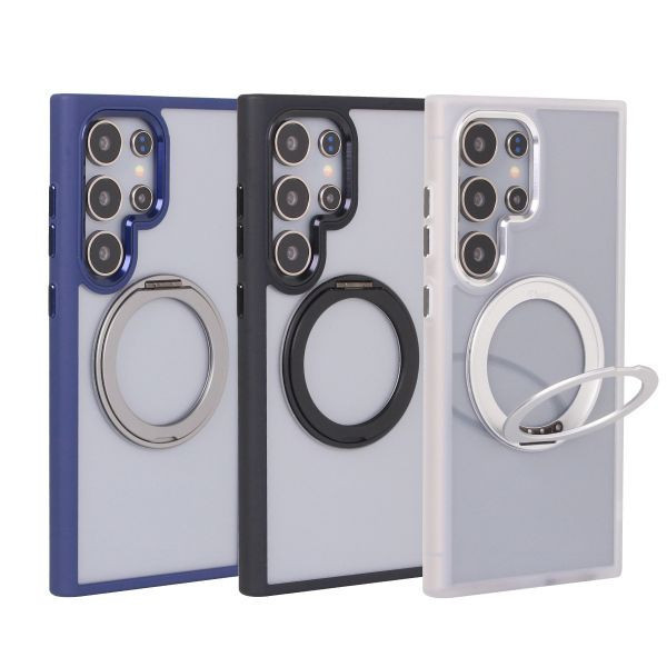 YOI系列 Samsung Galaxy S24+ 旋轉磁吸支架保護殼【Moxbii 嚴選】 Galaxy S24+,旋轉支架手機殼,磁吸手機殼,支架保護殼,三星保護殼,Samsung保護殼,小米保護殼,防摔殼,透明殼,犀牛盾,UAG,圖拉斯,Devilcase,casetify