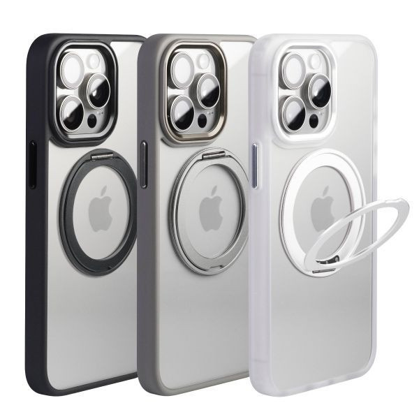 YOI系列 Apple iPhone 15 Pro Max 旋轉磁吸支架保護殼【Moxbii 嚴選】 iPhone 15 Pro Max,15pm旋轉支架手機殼,15pm磁吸手機殼,15pm支架保護殼,三星保護殼,Samsung保護殼,15pm防摔殼,15pm透明殼,犀牛盾,UAG,圖拉斯,Devilcase,casetify
