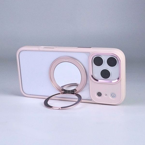 【Mira Winks】YOI系列 Apple iPhone 17 Pro 旋轉磁吸支架+鏡面保護殼(無蓋版) iphone17Pro,mira winks,iphone17Pro鏡面手機殼,iphone17Pro鏡子手機殼,iphone17Pro旋轉支架鏡子,iphone17Pro旋轉支架手機殼,iphone17Pro防摔殼,iphone17Pro不變黃手機殼,化妝鏡,casetify,UAG,devilcase,保護殼,moxbii