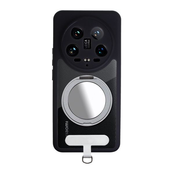 【Mira Winks】KINO系列 小米 14 Ultra 旋轉磁吸支架+掛片 鏡面版保護殼 小米 14 Ultra,旋轉支架手機殼,鏡面手機殼,支點手機殼,掛繩手機殼,手機掛片,磁吸殼,支架保護殼,三星保護殼,Samsung保護殼,小米保護殼,oppo保護殼,google保護殼,vivo保護殼,asus保護殼,realme保護殼,防摔殼,透明殼,犀牛盾,UAG,圖拉斯,Devilcase,casetify