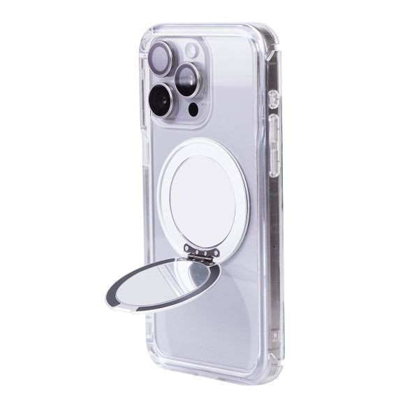 【Mira Winks】Apple iPhone 15 Pro 極空戰甲八代 旋轉磁吸支架+鏡面(掀蓋版) 鏡面手機殼,鏡子手機殼,化妝鏡,iphone 15 Pro手機殼,15 Pro旋轉支架,15 Pro旋轉支架手機殼,15 Pro支架手機殼,15 Pro鏡面手機殼,15 Pro鏡子手機殼,15 Pro磁吸手機殼,15 Pro透明殼,15 Pro防摔殼,不變黃手機殼,圖拉斯,犀牛盾,UAG,casetify,Devilcase