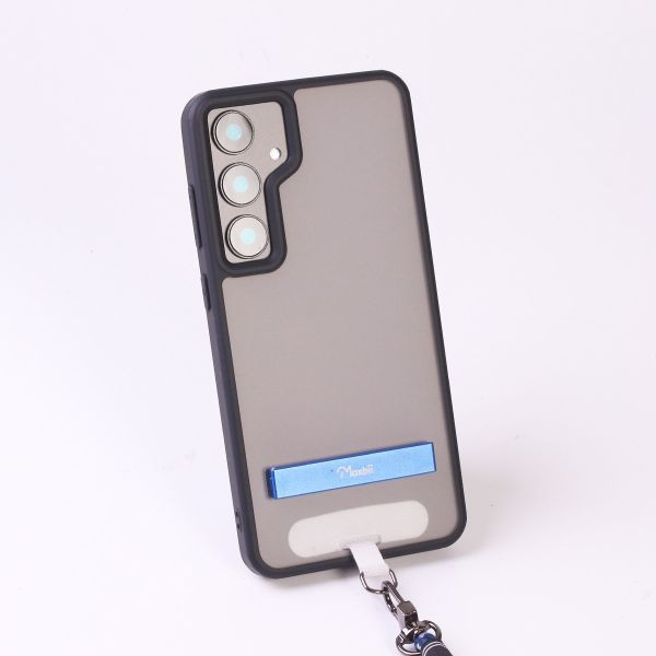 MATTO系列 Samsung Galaxy S25 支架+掛片保護殼 【Moxbii 嚴選】 Galaxy S25,S25支架保護殼,S25掛繩手機殼,三星保護殼,Samsung保護殼,S25防摔殼,S25透明殼,犀牛盾,UAG,圖拉斯,Devilcase,casetify