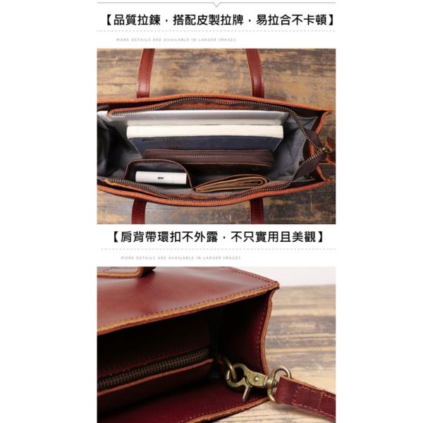 頭層牛皮復古簡約女士手提包女包【LB726】 