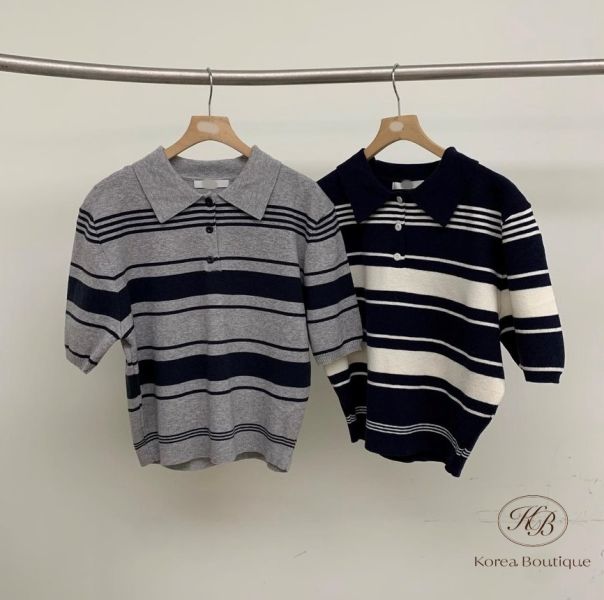 Fw12 秋季 柔暖親膚Miu 感針織polo衫 