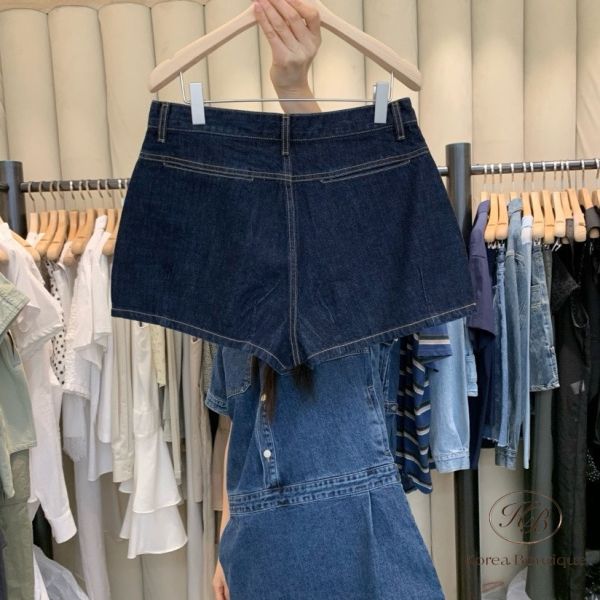 Kr18 夏裝 設計感的短褲 闆娘自留 