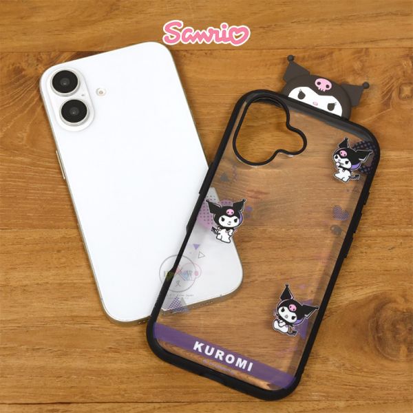 預購 三麗鷗 庫洛米 大耳狗 iPhone 16 防撞手機殼 立體 2選1 