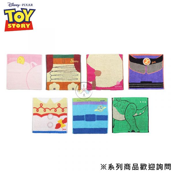 迪士尼 玩具總動員 札克天王 純棉 方巾 手帕 毛巾 皮克斯 