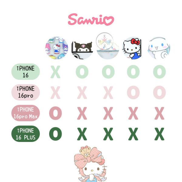 預購 三麗鷗 庫洛米 大耳狗 iPhone 16 防撞手機殼 立體 2選1 