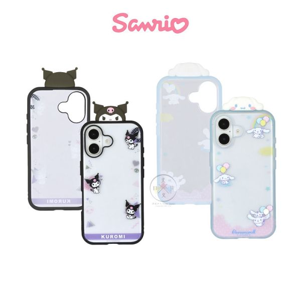 預購 三麗鷗 庫洛米 大耳狗 iPhone 16 防撞手機殼 立體 2選1 