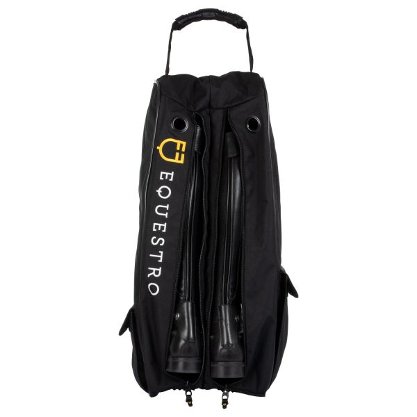 EQUESTRO 三合一靴袋 (黑色/雙拉鍊分隔) 