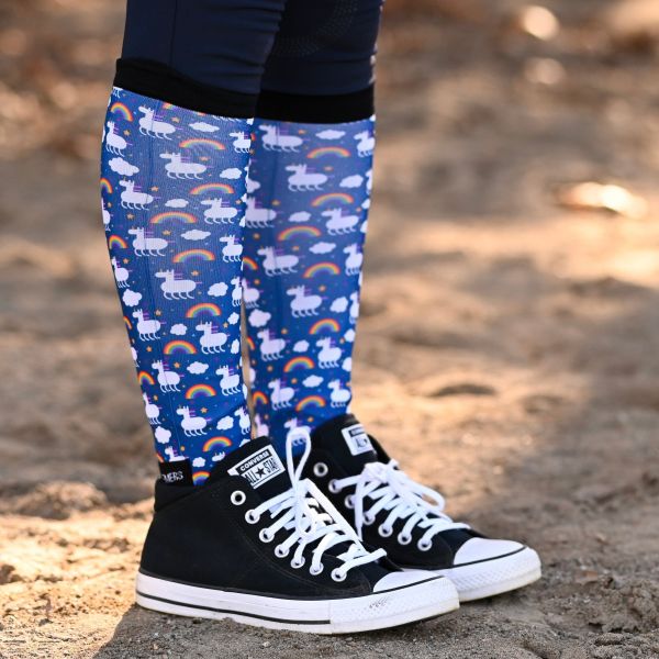 Dreamers 騎馬長筒襪 (4色可選/贈1隻襪) 