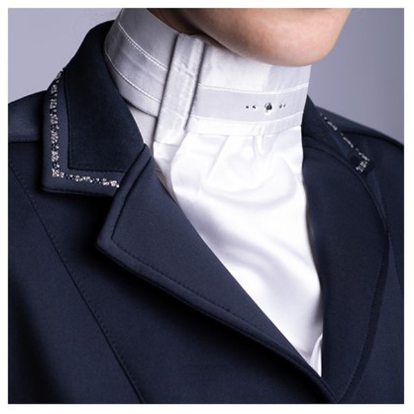 HH 比賽用領巾 (白色/鑽飾) 