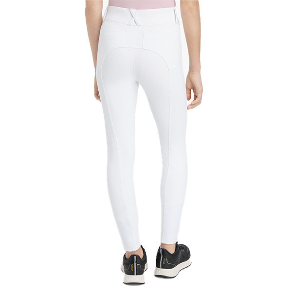 LeMieux 童用馬褲 (全皮止滑/彈力腰/白色) 