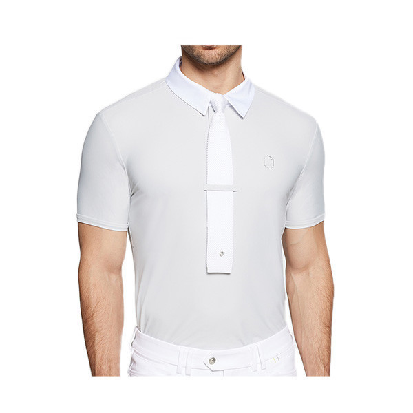 SAMSHIELD 比賽用白色領帶 