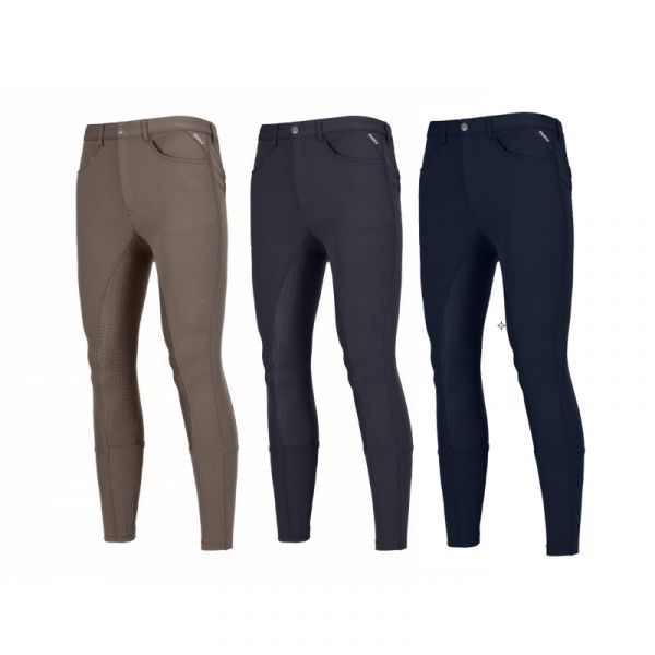 PIKEUR 男用馬褲 (止滑全皮/彈性縮口/3色可選) 