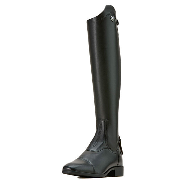 ARIAT 女用馬場馬術長靴 (後拉鍊設計/黑色) 