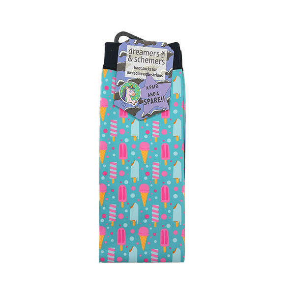 Dreamers 騎馬長筒襪 (4色可選/贈1隻襪) 