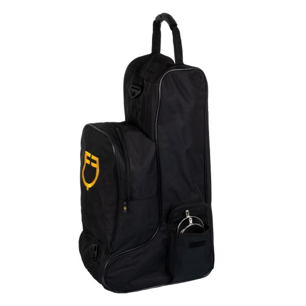 EQUESTRO 三合一靴袋 (黑色/雙拉鍊分隔) 