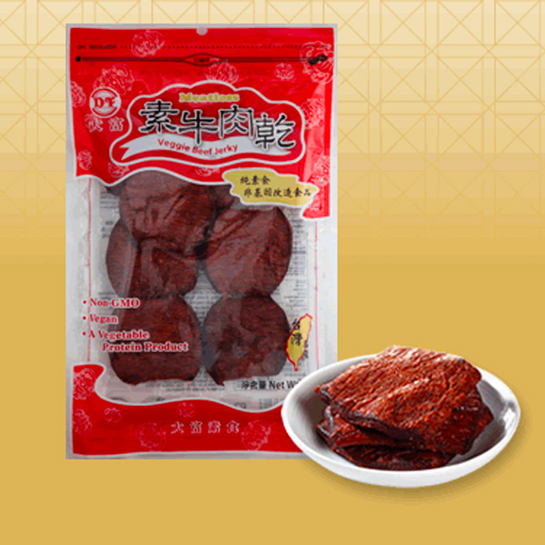 大富素牛肉乾120g-全素 
